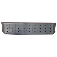 French Multi-Drawer Store Counter