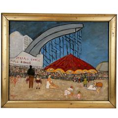 Sunday at Coney Island Painting 10
