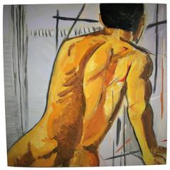 Modern Painting-Gazing by the Window 5