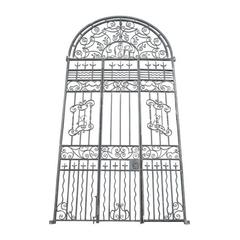 Impressive Set of Antique Wrought Iron Gates 10