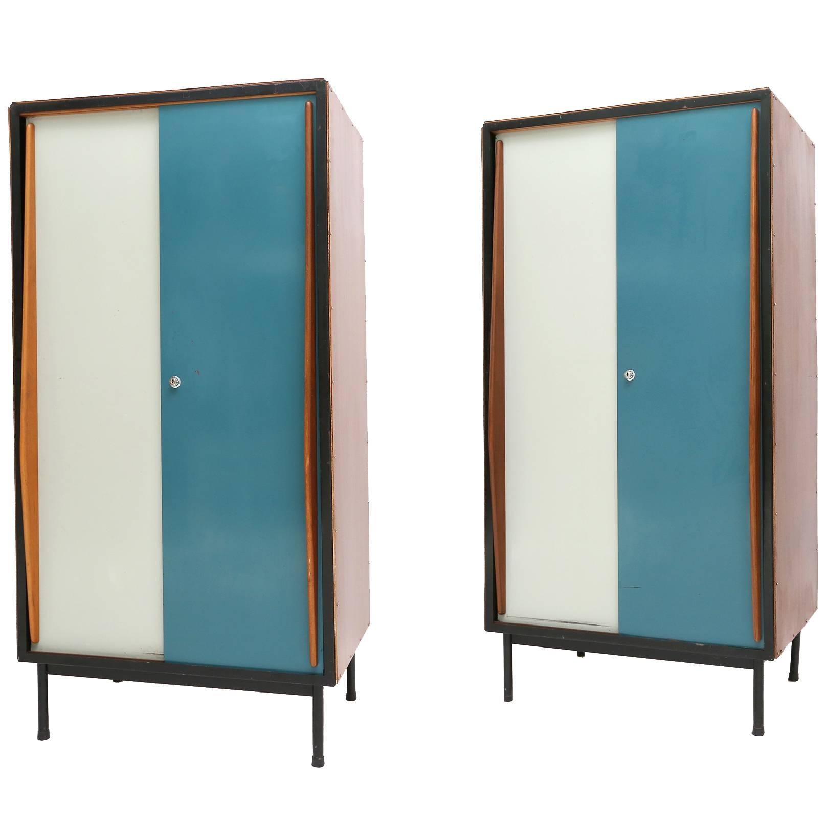 Pair of Willy Van Der Meeren Cabinets