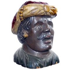 Large Folk Art Tobacco Store Character 6