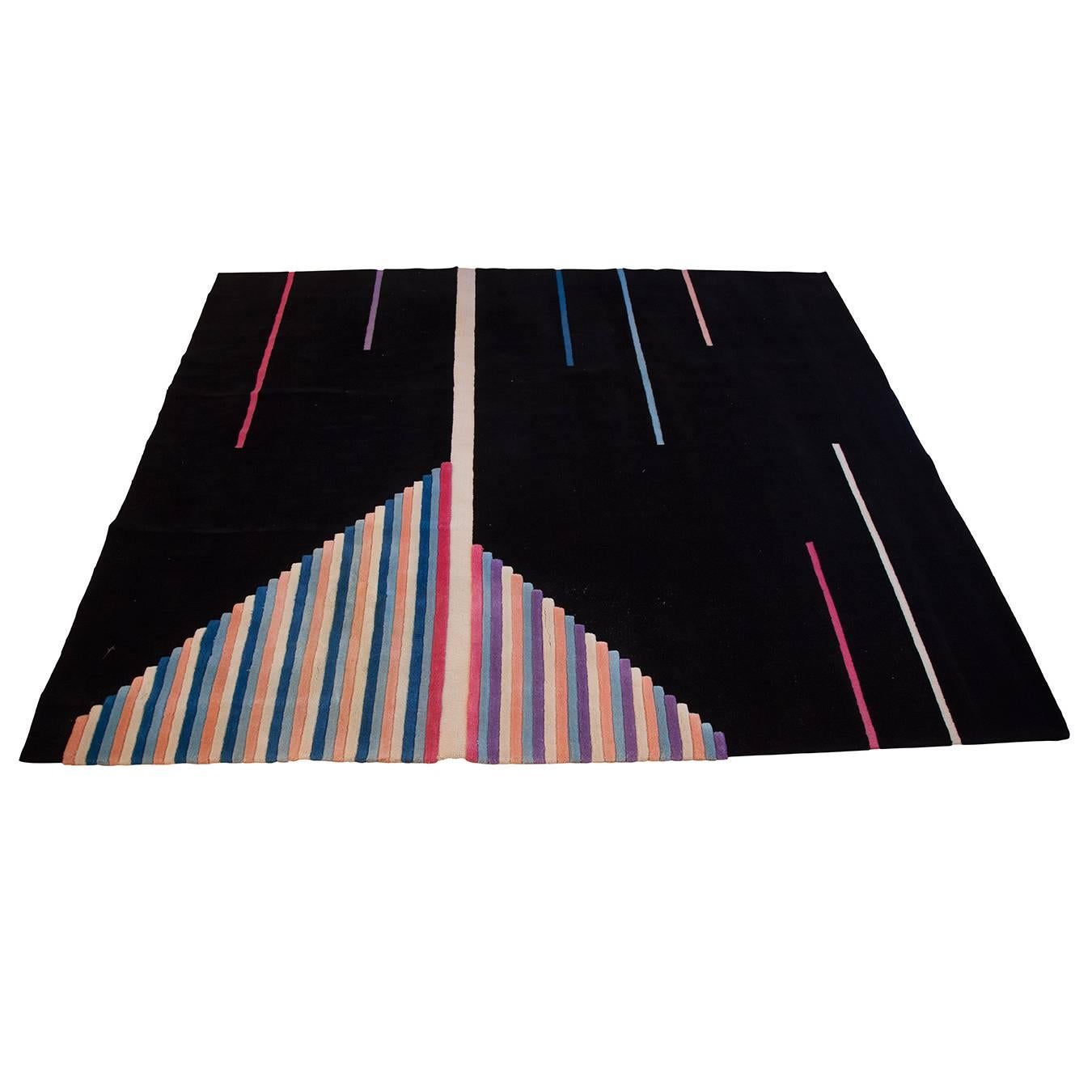 1980s Memphis Milano-Style Carpet