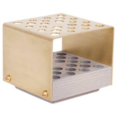 Asa Pingree Physalia Pencil Holder in Walnut, Ebonized Maple, or Fog Gray Ash