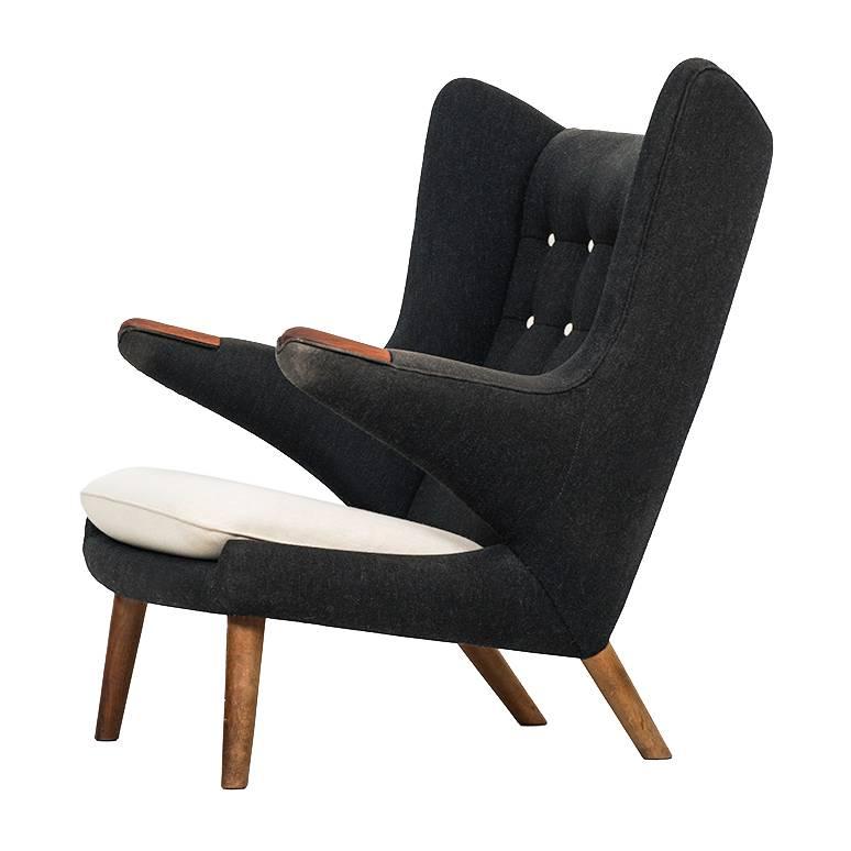 Hans Wegner Papa Bear Chair by A.P. Stolen in Denmark