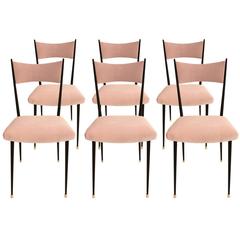 Set of Six French Chairs