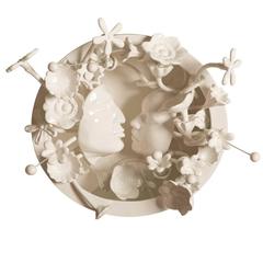 Ceramic Wall Sculpture 4