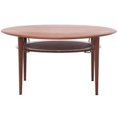 Danish Modern Round Coffee Table