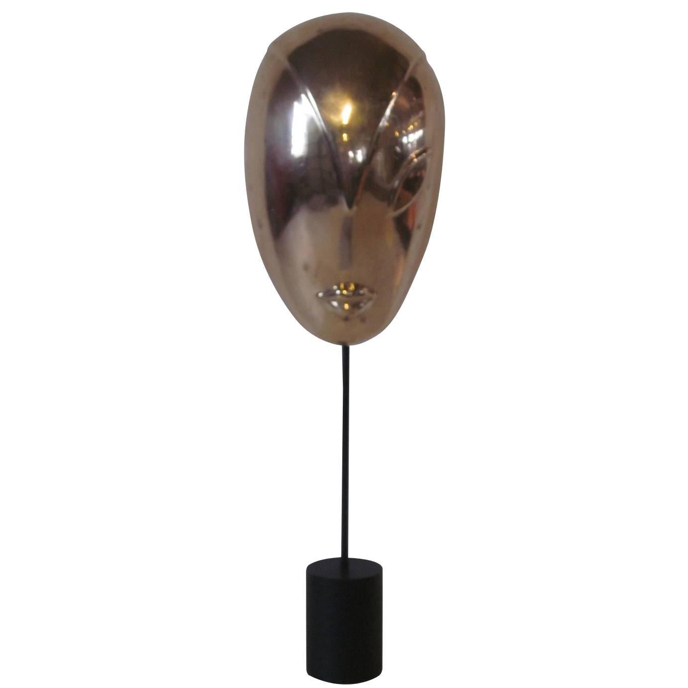 Hagenauer Styled Brass Face Sculpture