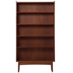 Danish Modern Freestanding Bookcase