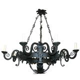 Wrought Iron Chandelier