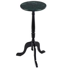 Pietra Verde Marble-Top Tripod Side Table