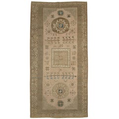 Ancien tapis Khotan du Turkestan oriental