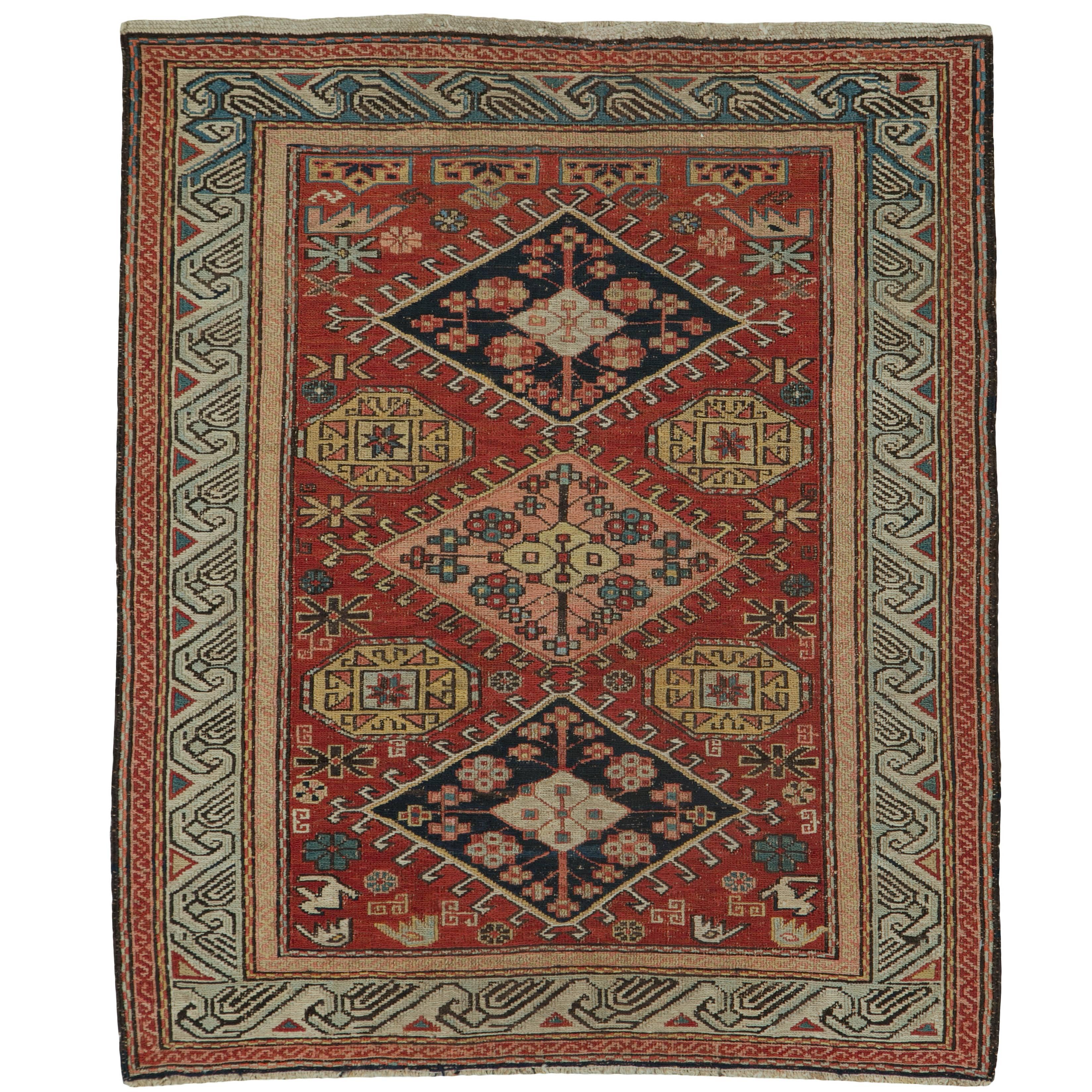 Antique Persian Sumak Rug