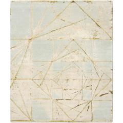 
Crystallized_Original
 Hand-Knotted Tibetan Modern Abstract Rug Wool 
Silk