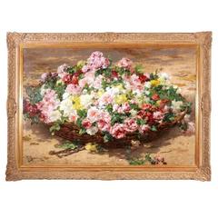 Still Life of Roses, Oil on Canvas 10