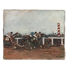 Horse Race Painting 9