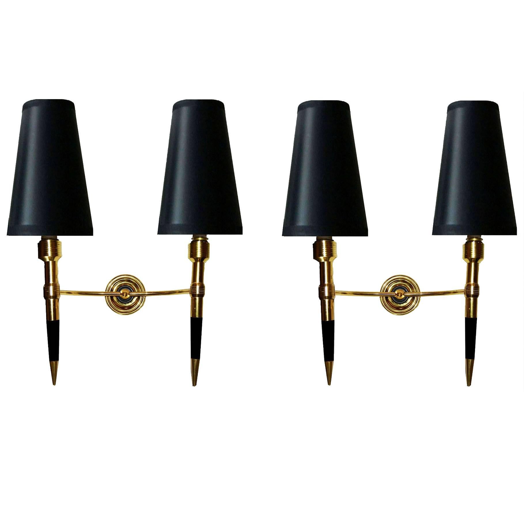 Pair of Maison Lancel Sconces