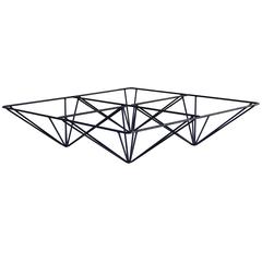 Paolo Piva Glass Top Coffee Table 3