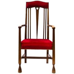 Arts and Crafts Armchair Attributed to Shapland and Petter 6