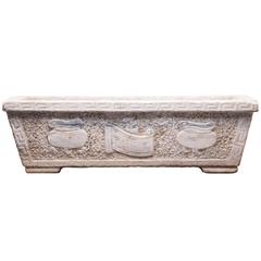 Carved Marble Trough 11