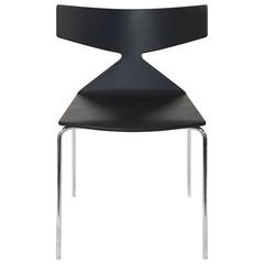 Black Saya Wood Chair by Lievore Altherr Molina for Arper, Italy Modern Dining