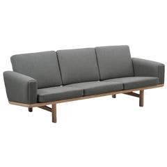 Hans J Wegner GE236/3 Oak Sofa, GETAMA Denmark, 1960s