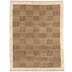 Contemporary 'Swedish Square II' Carpet