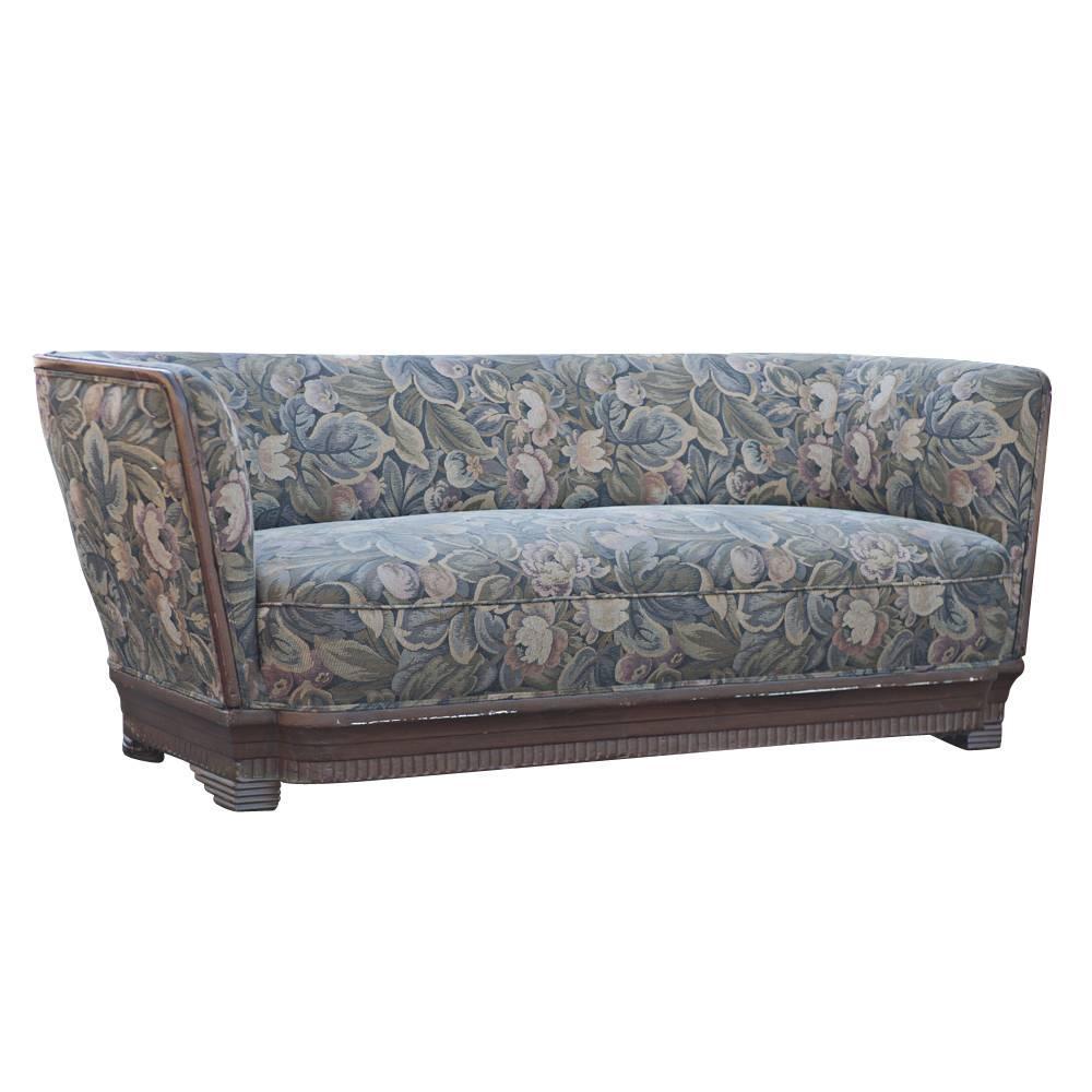 Vintage Art Deco Sofa For Sale at 1stdibs