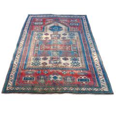 Mid-20th Century Kazak Prayer Rug