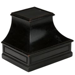Mid-19th Century Painted Black Plinth from France