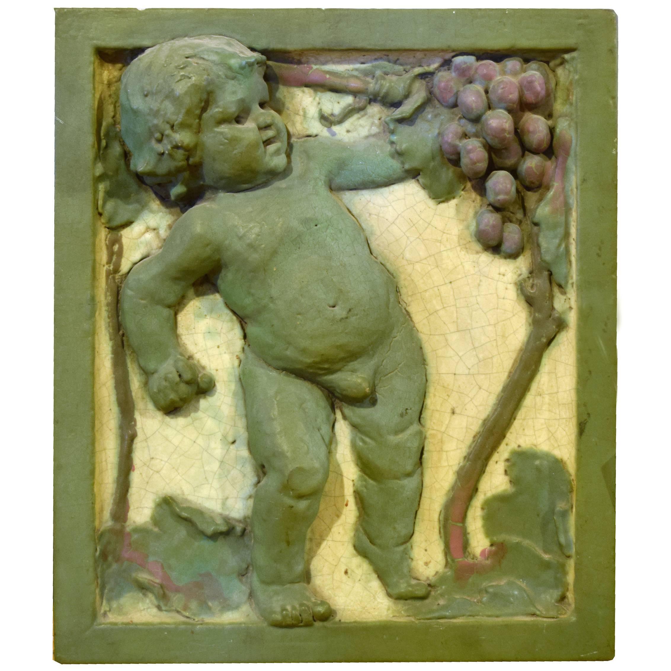 American Terracotta Tile from the LaSalle Hotel in Chicago