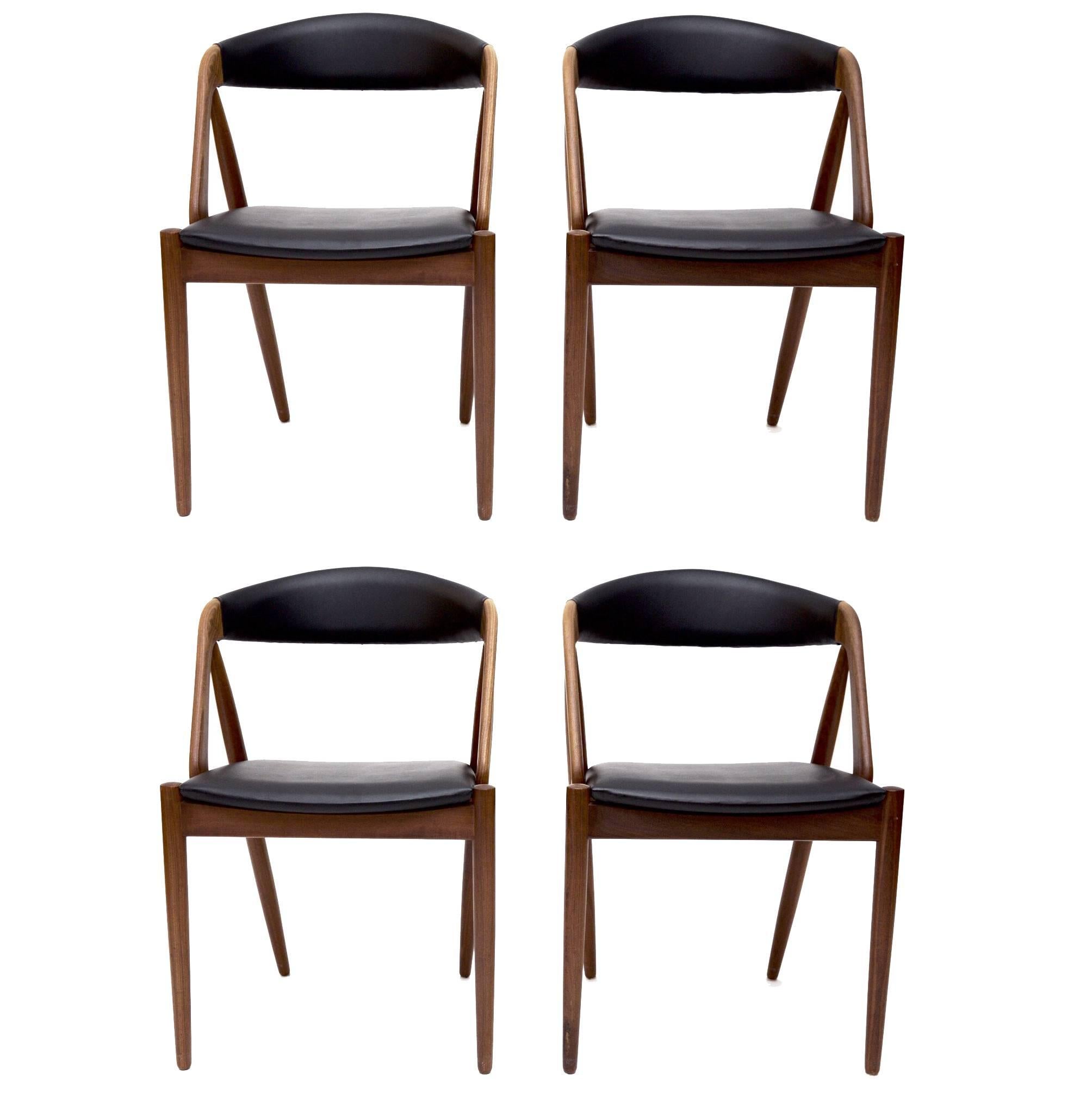 Set of Four Kai Kristiansen Chairs, Model 31