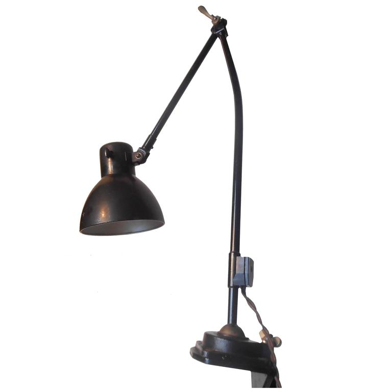 Marianne Brandt Bauhaus Desk Lamp Kandem For Körting And Mathiesen Bauhaus Anglepoise Wall Or Desk Lamp By Marianne Brandt Kandem 1930s