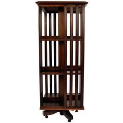 Rotary Shelving England Walnut, 1920