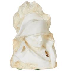 German Late 19th Century Alabaster Bust of Napoleon 6
