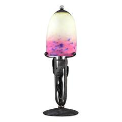 Degue and Fag French Art Deco Table Lamp, 1925 4