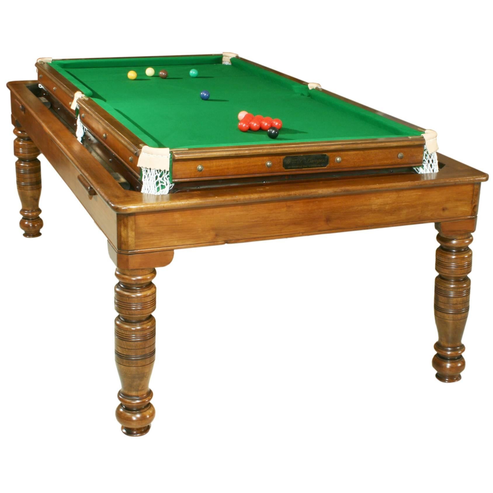 Revolving Billiard, Snooker Table