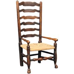 Georgian Ladder Back Country Armchair 11