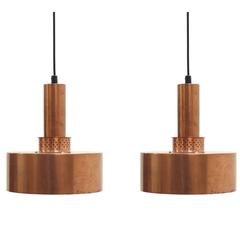 Large Pair of Ceiling Pendants by Hans Agne Jakobsson, 1960s