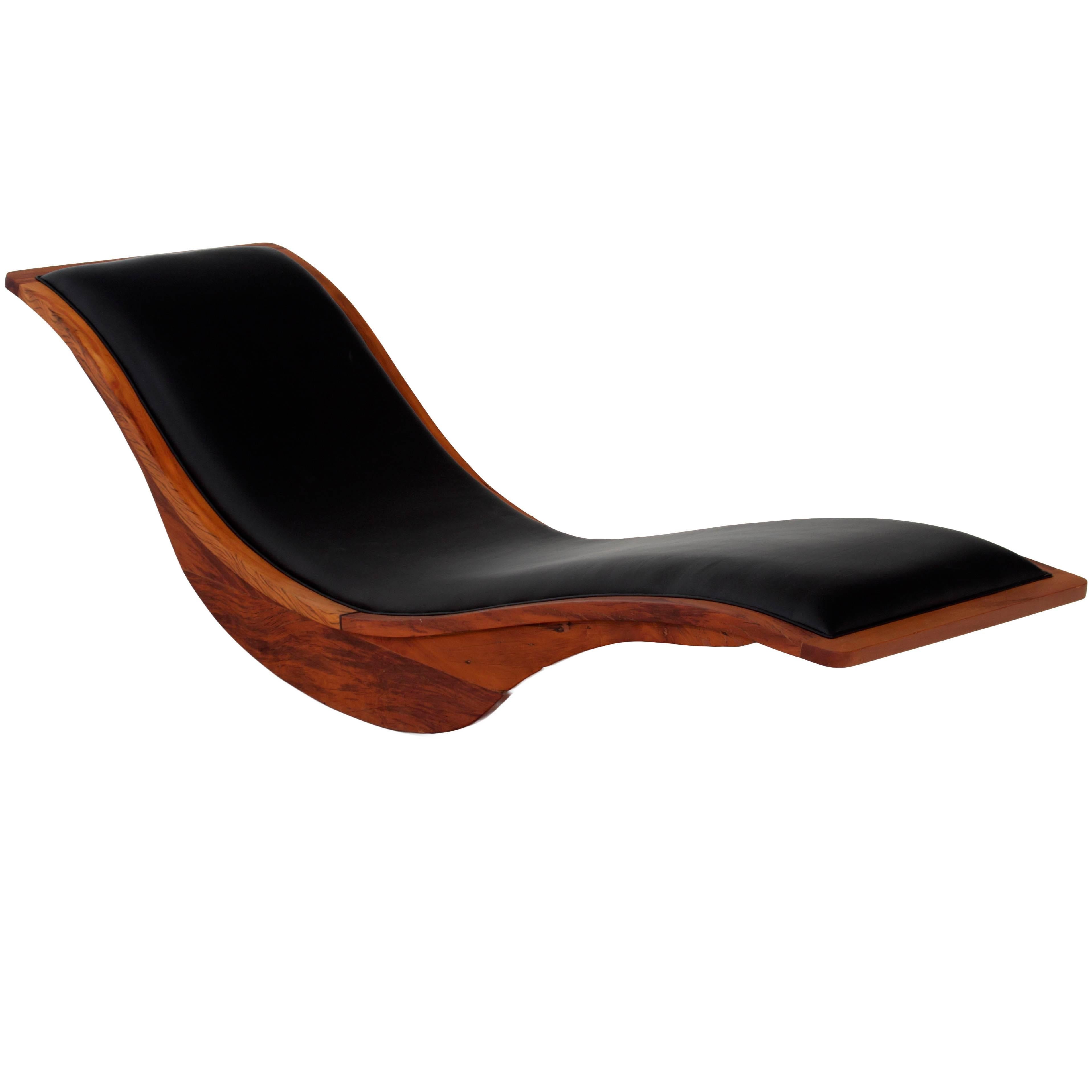 Igor Rodrigues Vintage Chaise Lounge Rocker For Sale