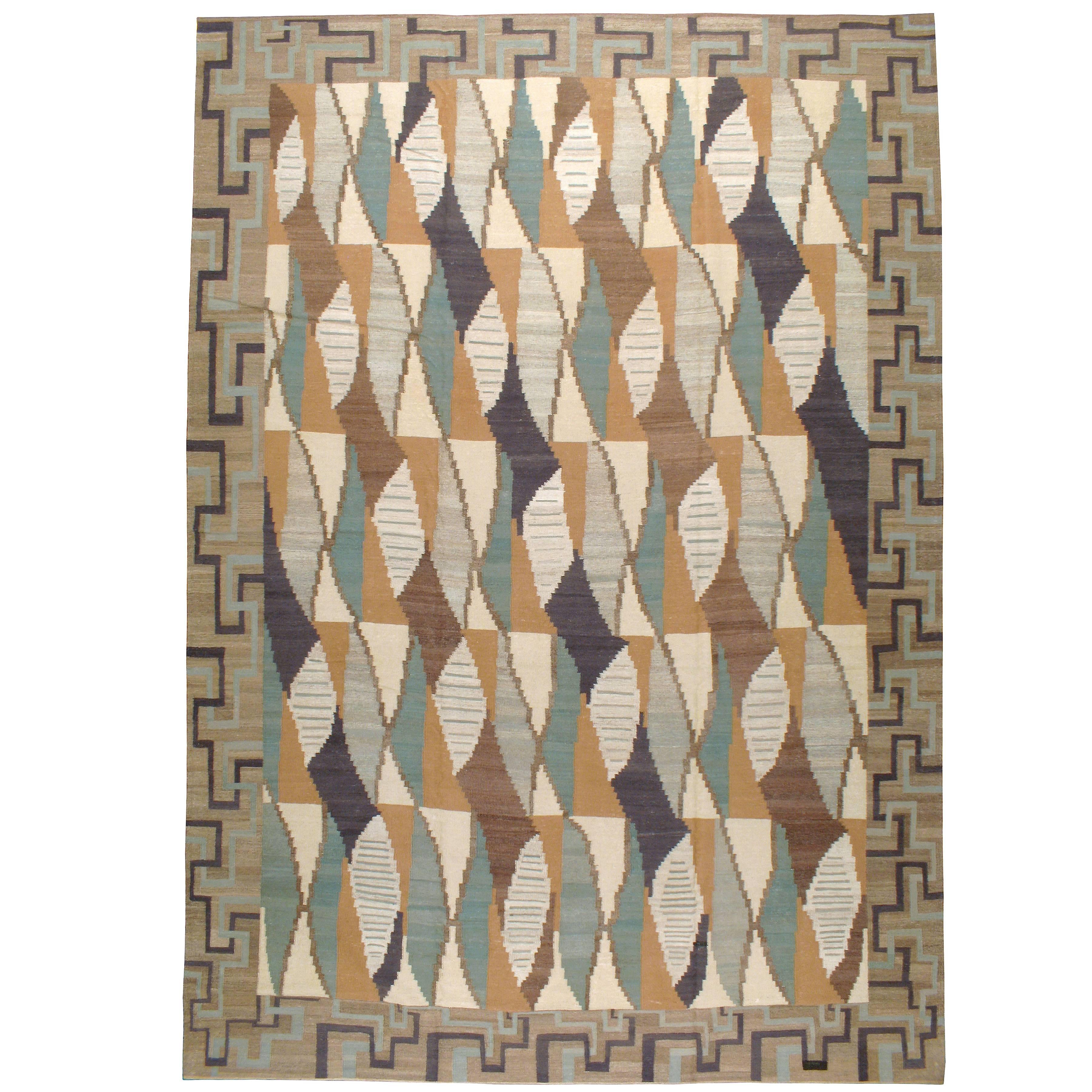 Modern FlatWeave Kilim Rug For Sale at 1stDibs modern kilim rug