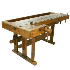 Antique Carpenters Workbench