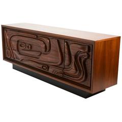 Sculptural ‘Oceanic Tiki’ Dresser