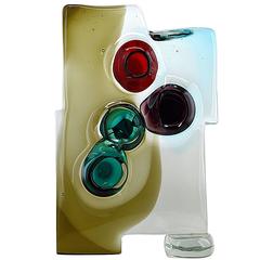 Alfredo Barbini Vulcano Glass Sculpture, 1957 Murano 11