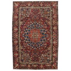 Vintage Persian Bakhtiari Rug