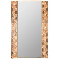 Brass-Plated, Interior Lit Surround Mirror 11