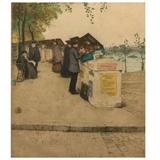 Tavik Frantisek Simon "Motif From Seine, Paris"