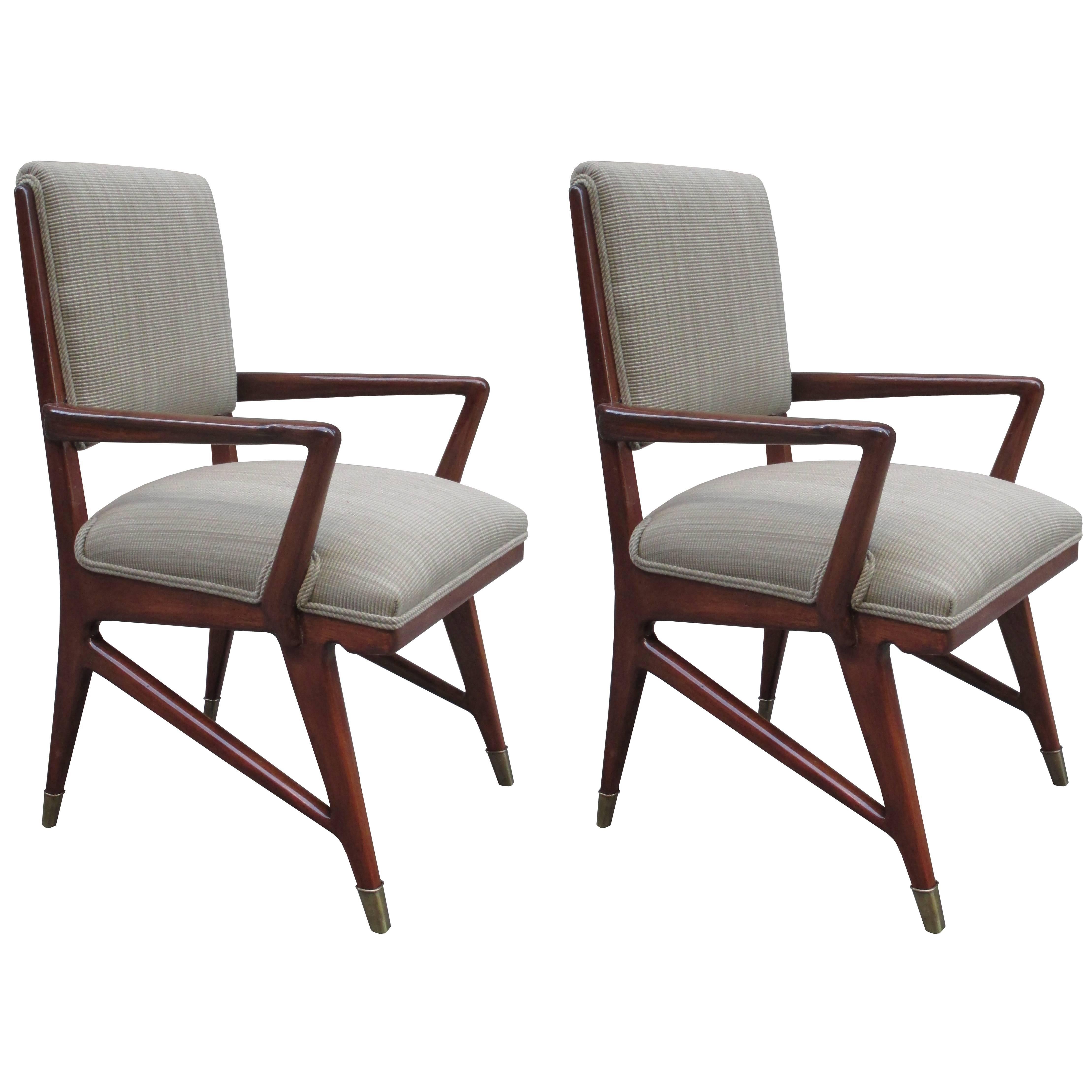 Pair of Modernist Armchairs