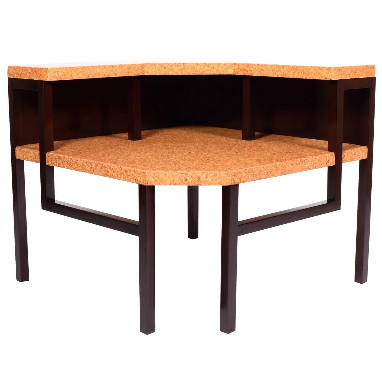 Corner Table by Paul Frankl for Johnson Furniture For Sale